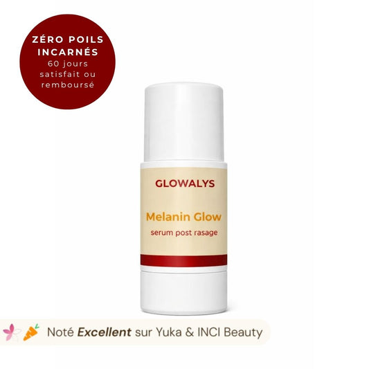 Melanin Glow - Sérum anti poils incarnés