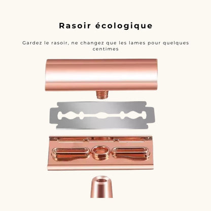 Rasoir de sureté (+10 lames offertes)