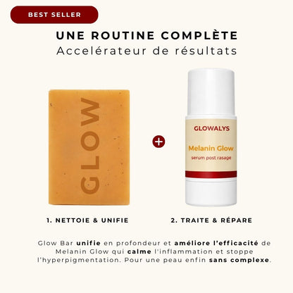 Melanin Glow - Sérum anti poils incarnés