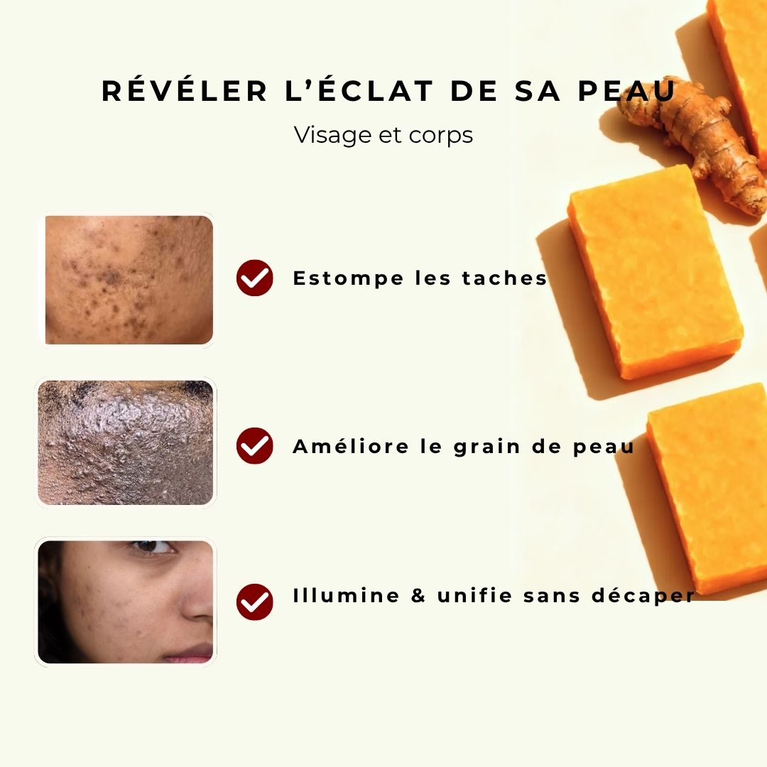 Glow Bar -  nettoyant anti tâches et éclat