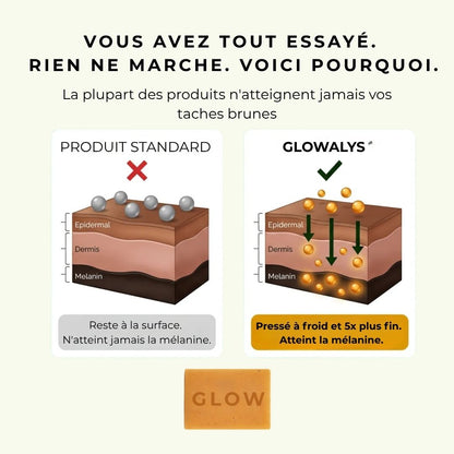 Glow Bar -  nettoyant anti tâches et éclat